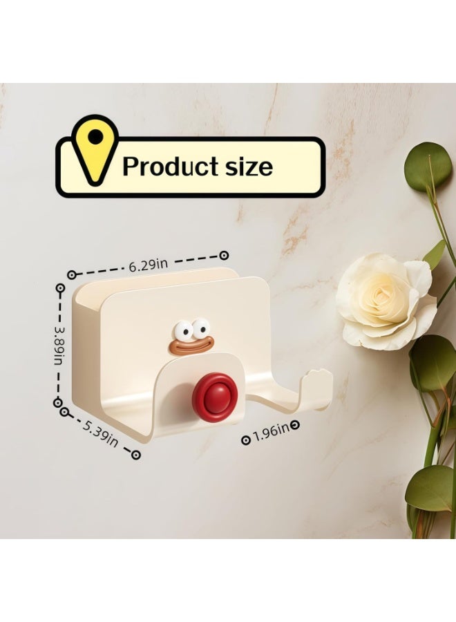 YelaJoy 3 Piece Wall mounted hair dryer stand, hair tool storage box,Self adhesive storage box with cable storage, used for cabinets and bathrooms - Image 3